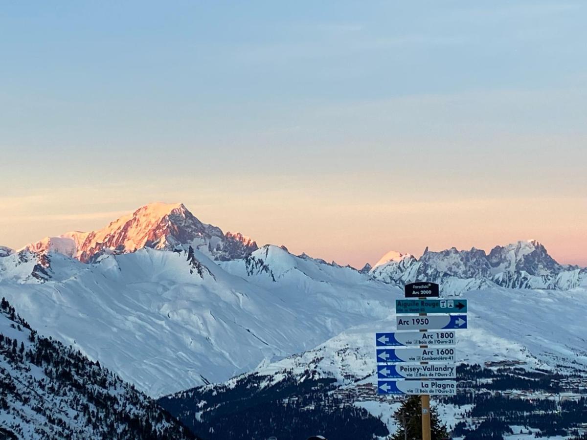 Alps Les Arcs 1950 Prince Des Cimes, Ski-In Out,Swimming Pool, Sauna, Shoes Dryer Bourg-Saint-Maurice Exteriör bild